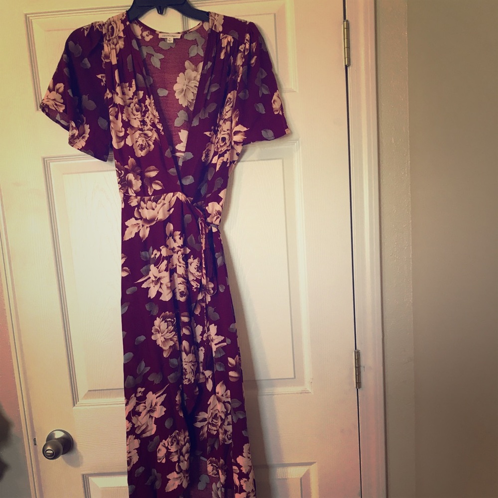 Cotton candy LA. Super cute wrap dress